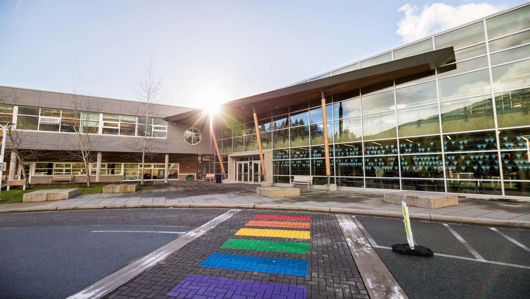 Collingwood School crosswalk