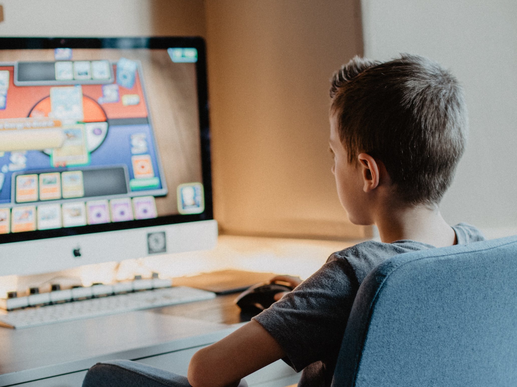 Student learning on Computer