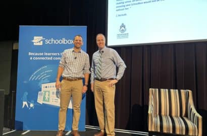 Don and Keith at the Schoolbox Meetup